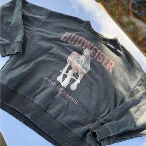 American Eagle Outfitters Black Crewneck Sweater